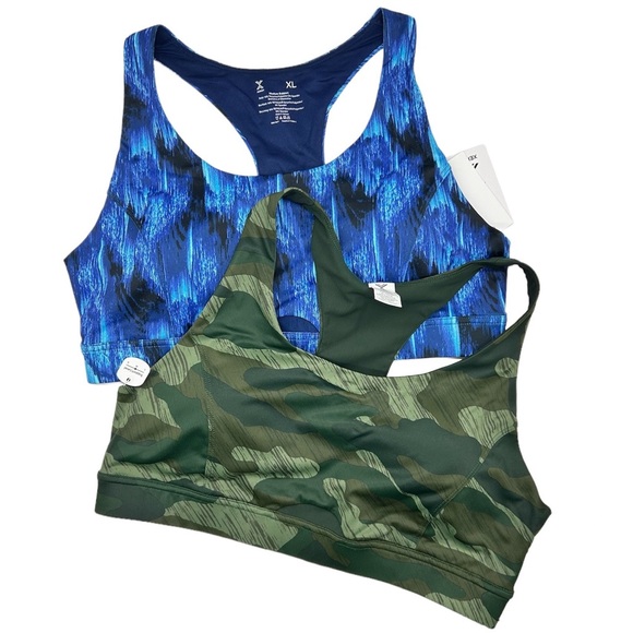 Xersion Medium Support Sports Bra Set of 2 Size XL - Picture 1 of 10